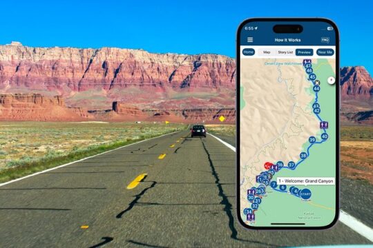 Grand Canyon South & East Rim Self-Driving, Walking & Shuttling Tour