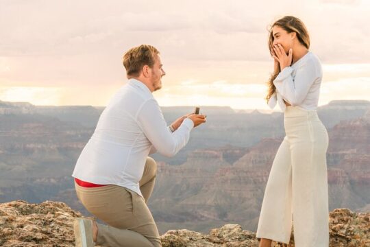 Private Proposal Professional Photo Shoot - Grand Canyon